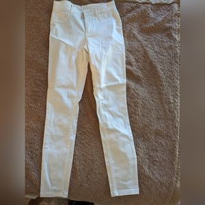 Calzedonia white high waisted skinny jeans size small NWT!